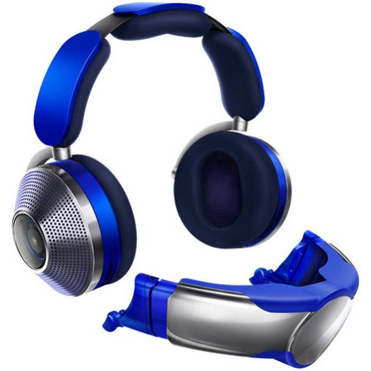 Dyson Zone Absolute+ Headphone | With Air Purification & Advanced Noise Cancellation | Ultra Blue/Prussian Blue