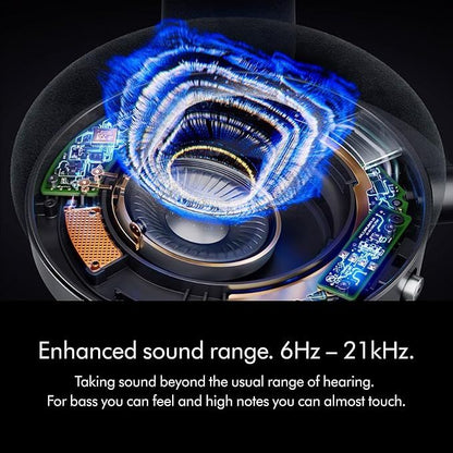 Dyson OnTrac Headphones | Frequency Response from 6Hz to 21kHz | Up to 55 Hours of Battery Life | Active Noise Cancellation | Customizable Outer Caps and Ear Cushions | Ceramic Cinnabar