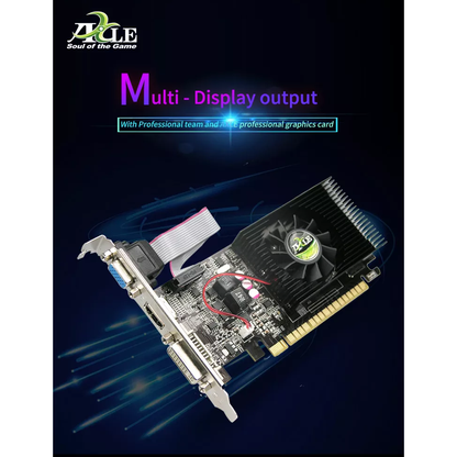 Axle GT 730 | 2GB DDR3 | 128 Bit Gaming Graphics Card | 902 MHz Core Clock | 133 MHz Memory Clock