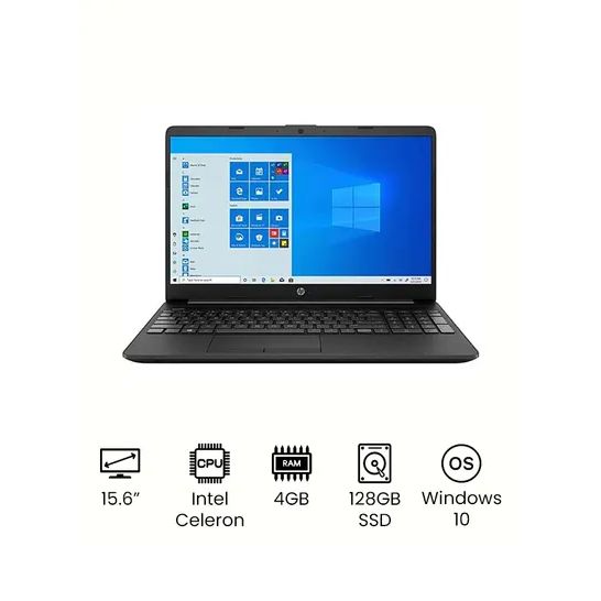 HP 15 Laptop 15.6'' | FHD Display | Celeron N4020 | 4GB | 128GB Storage | Intel UHD | Windows 10