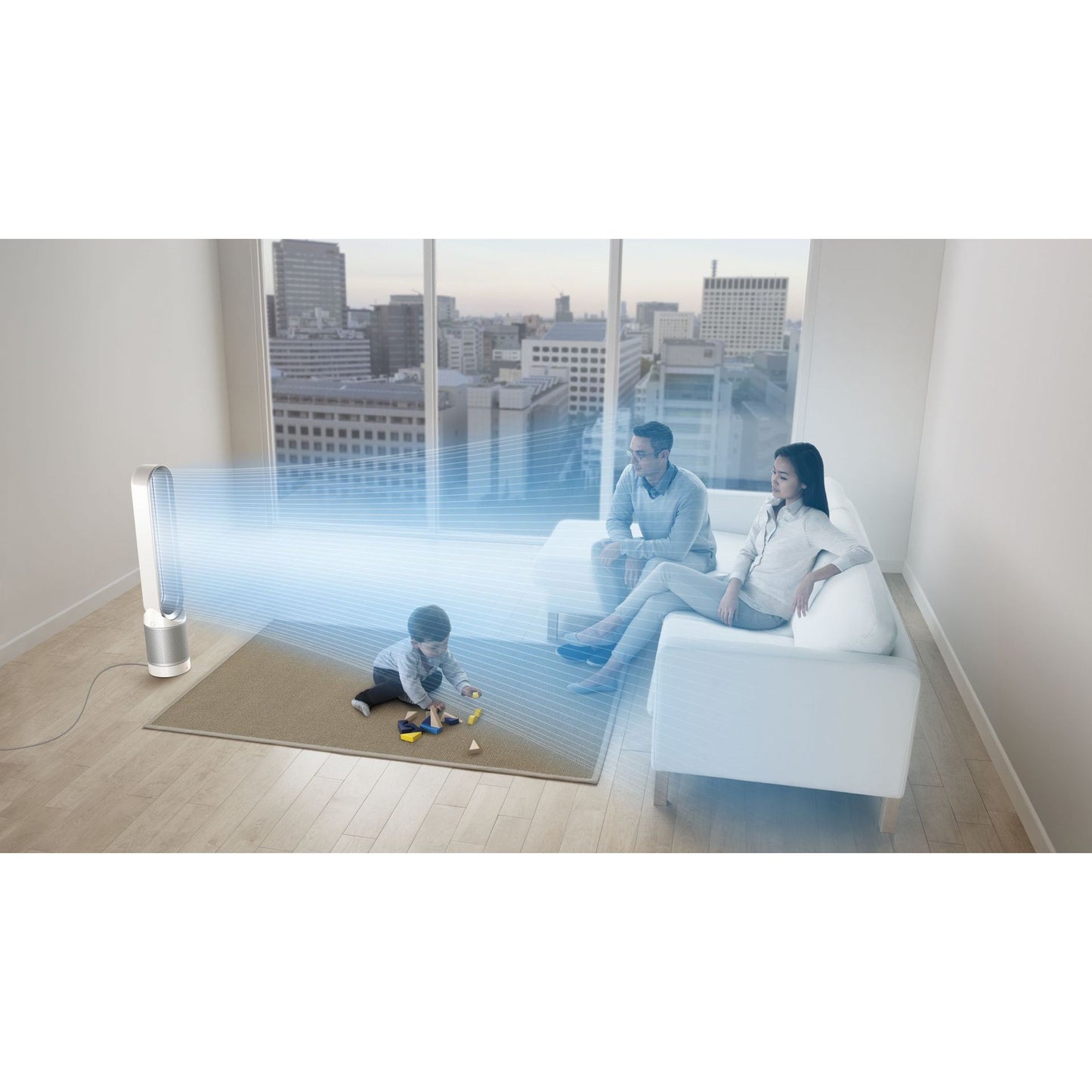 Dyson Pure Cool Link Tower | White & Silver | TP03