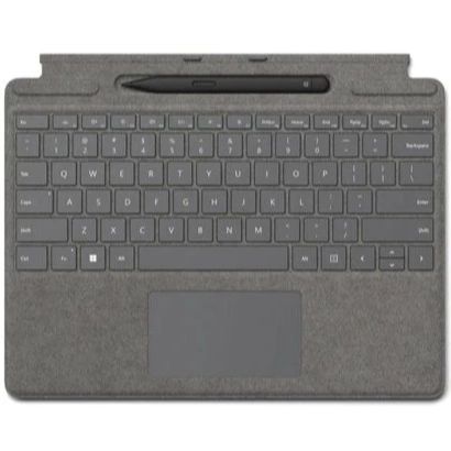 Microsoft Surface Pro Signature Keyboard with Microsoft Surface Slim Pen 2 | Platinum