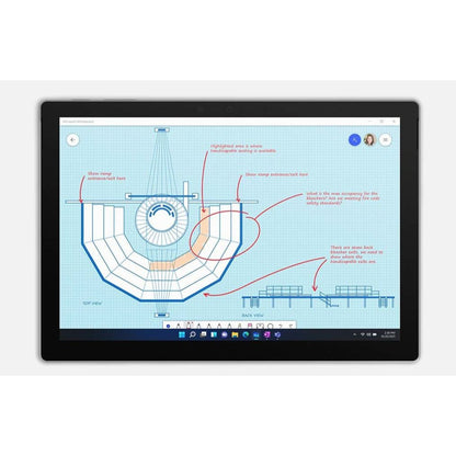 Microsoft Surface Pro 7 | Pixel Sense Display | Core i7 | 10th Gen | 16GB | 256GB SSD | Windows 10 | Platinum