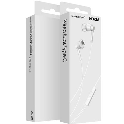 Nokia Wire Buds | Type C | WB-102 | White