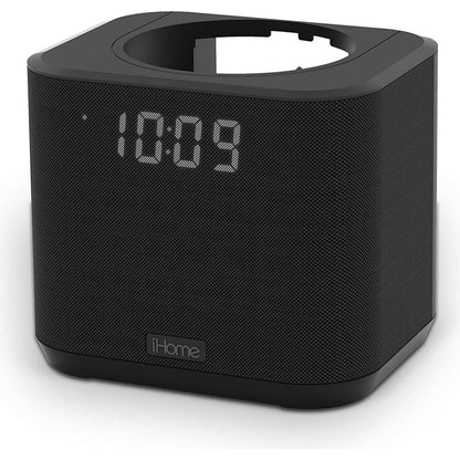 iHome iAV2V2 | Docking Bedside and Home Clock Speaker System | For Amazon Echo Input and Echo Dot | 2nd Gen | With Clock