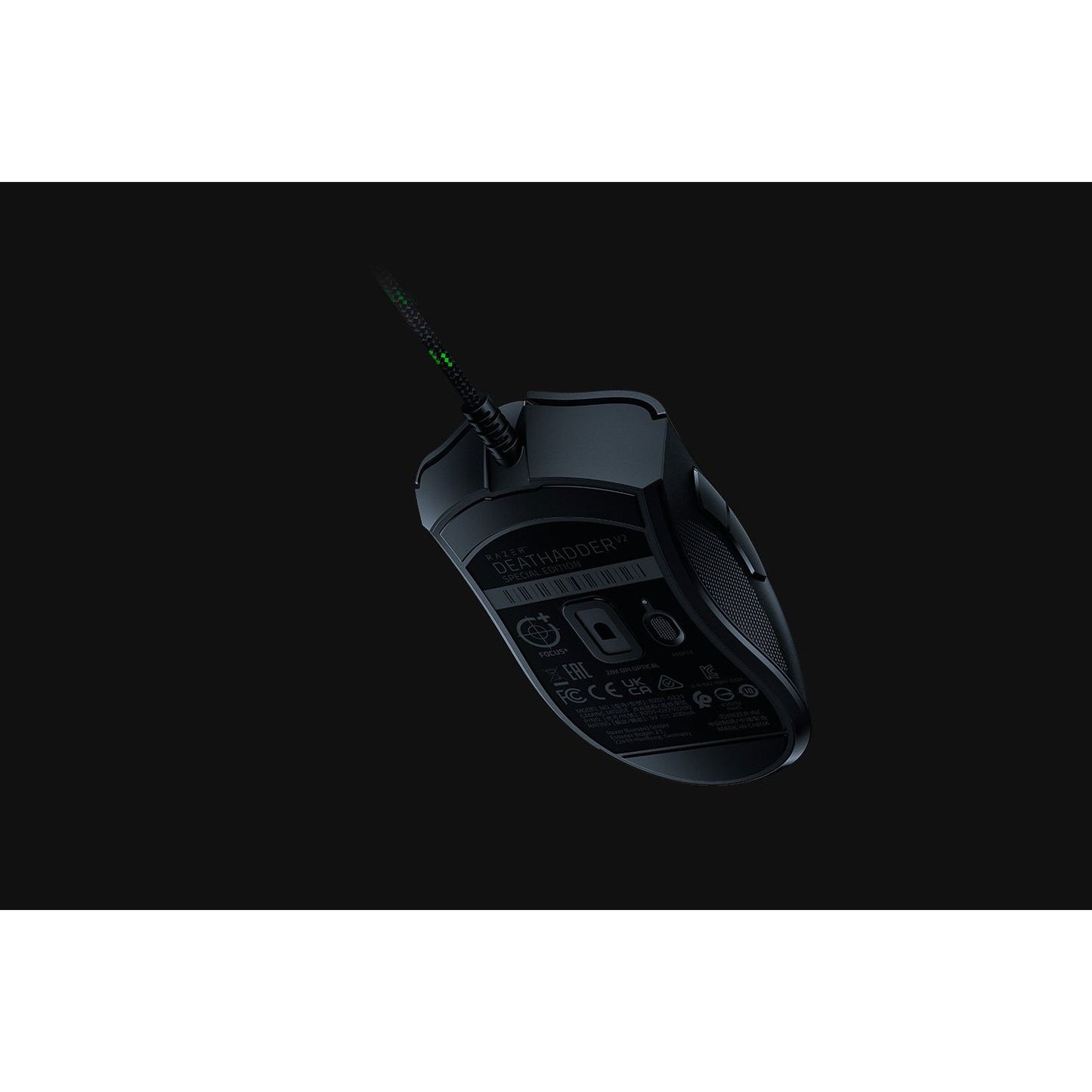 Razer DeathAdder V2 Wired Gaming Mouse | 20K DPI Optical Sensor | Rubberized Side Grips