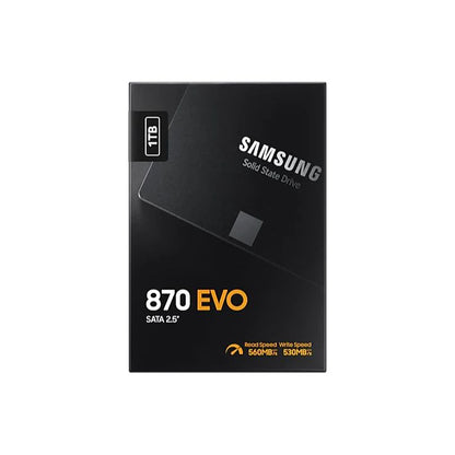 Samsung 870 EVO | SATA 2.5" SSD | 1TB Memory & Storage