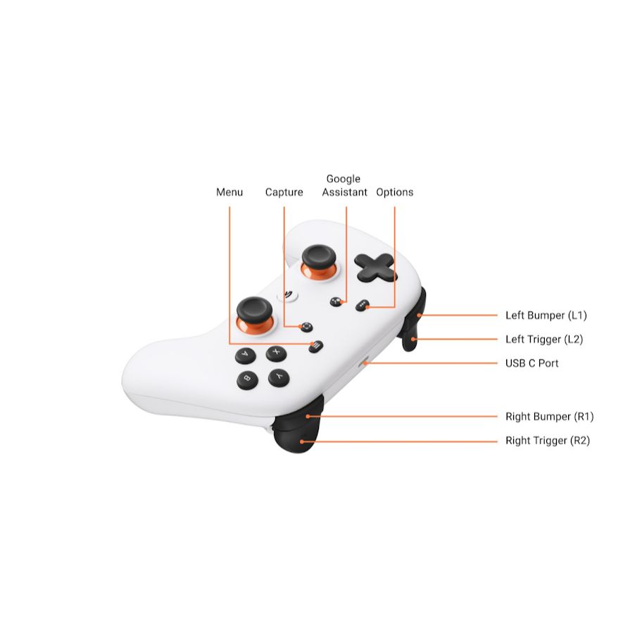 Google Stadia Controller Manette