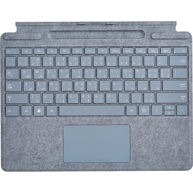 Microsoft Surface Signature Keyboard | English/ Arabic | Ice Blue