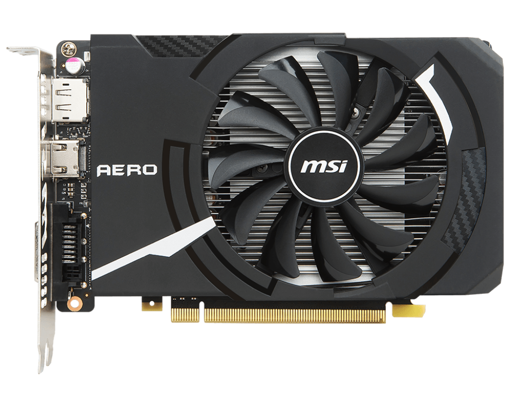 MSI | GeForce GTX 1050 Ti | AERO ITX 4G OCV1 Graphics Card