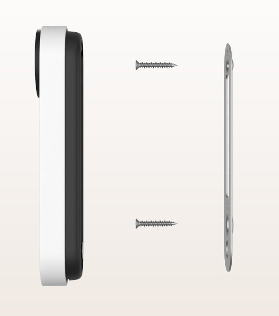 Google Nest Doorbell Wired Smart Video Security Doorbell Camera Snow