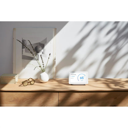 Google Nest Hub 7" | Smart Display & Speaker | With Google Assistant | Chalk