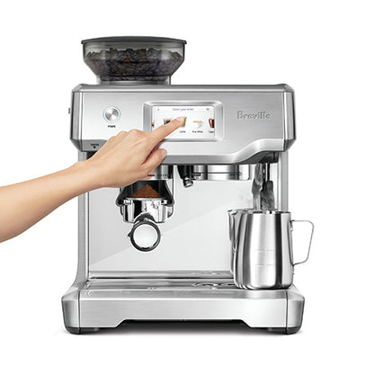 Breville | Barista Touch | Beans Espresso Machine | Silver | BES880BSS