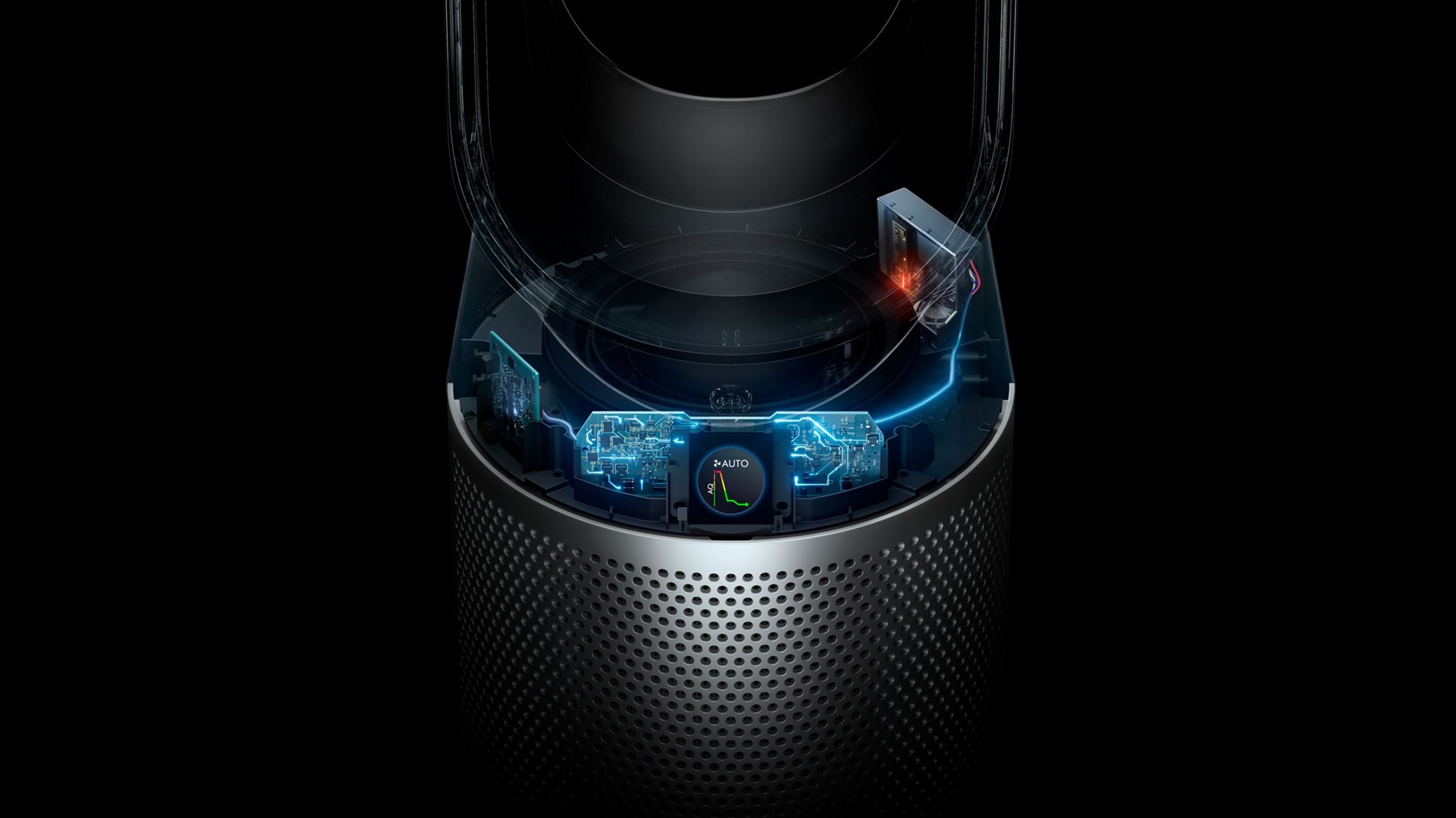 Dyson air 2024 cooling system