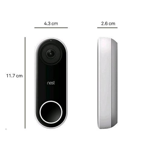 Nest hello video doorbell hot sale wired