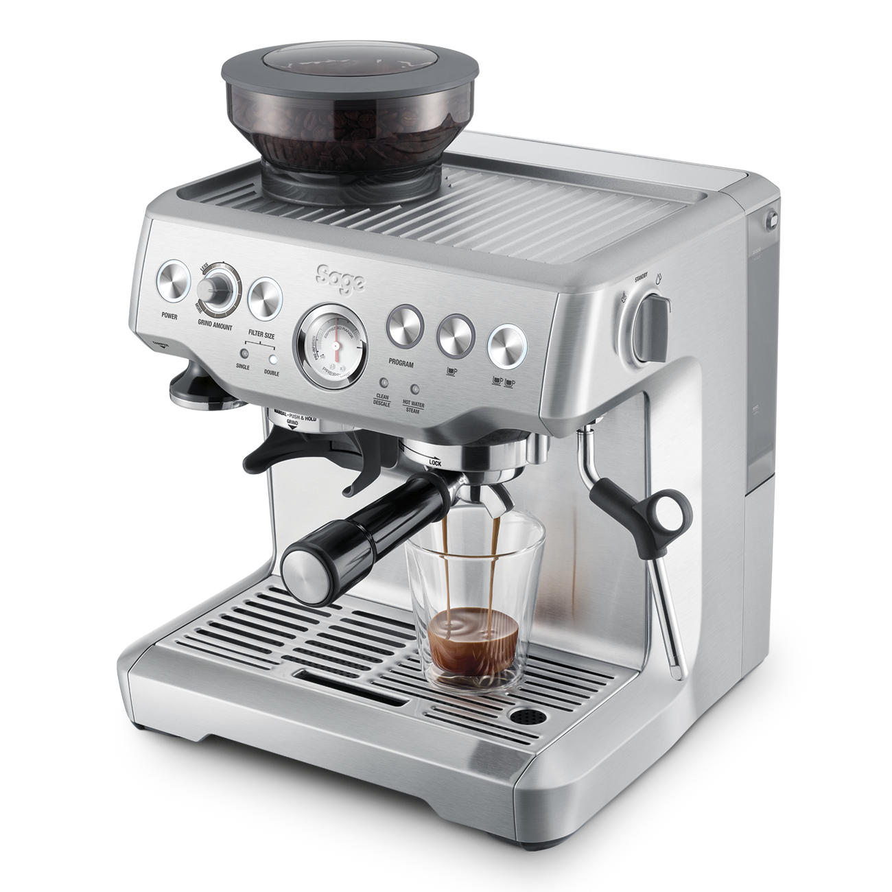 Breville | Barista Espresso Machine | BES870BSS