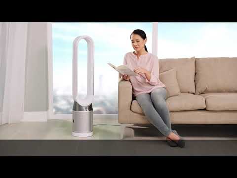 Dyson | Pure Cool Purifying | Tower Fan | TP04 | White/Silver- UAE