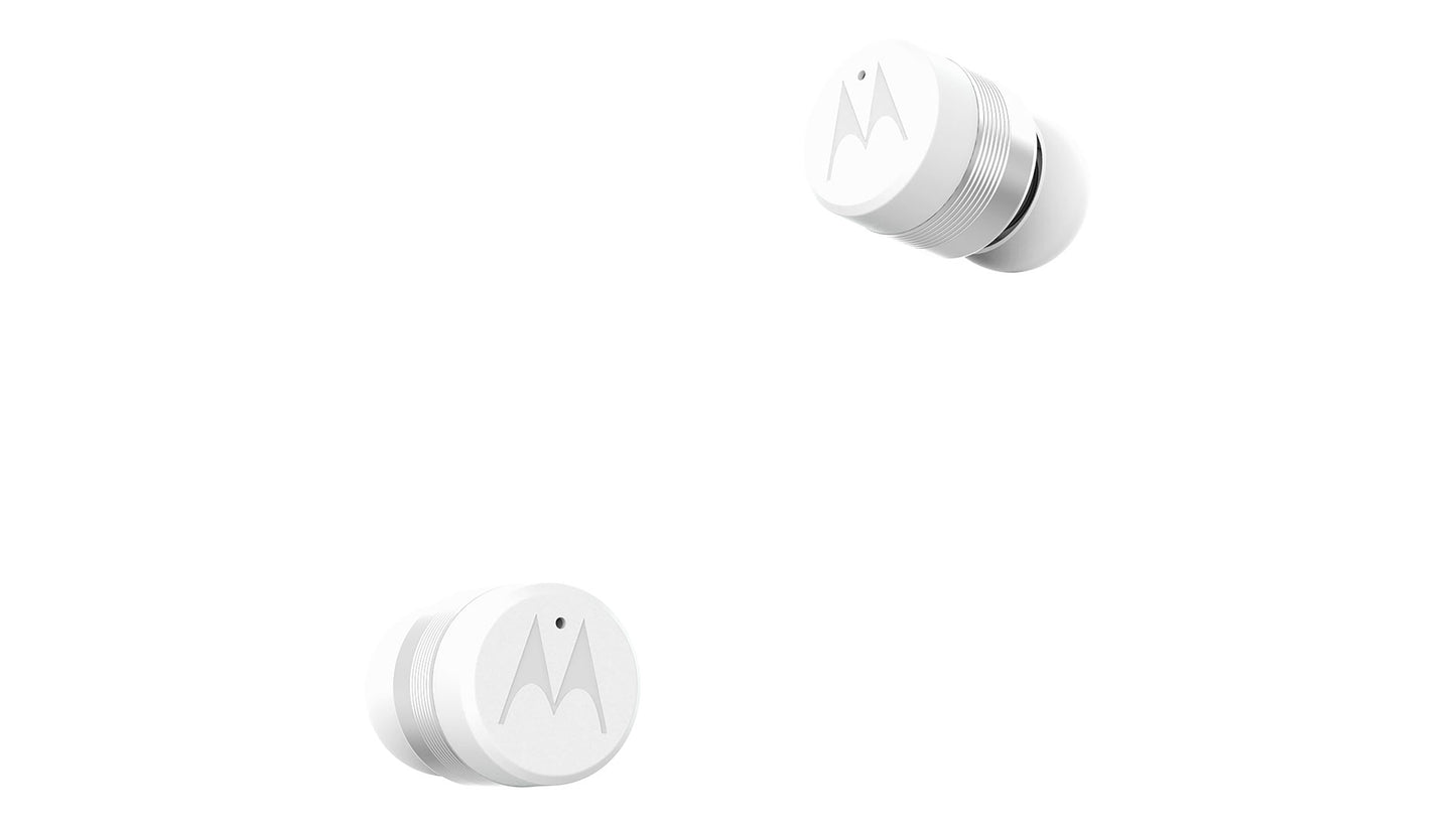 Motorola Moto Buds 120-True Wireless Bluetooth Earbuds-White
