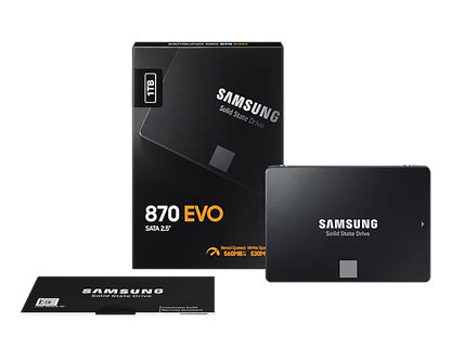 Samsung 870 EVO SATA 2.5" SSD 1TB