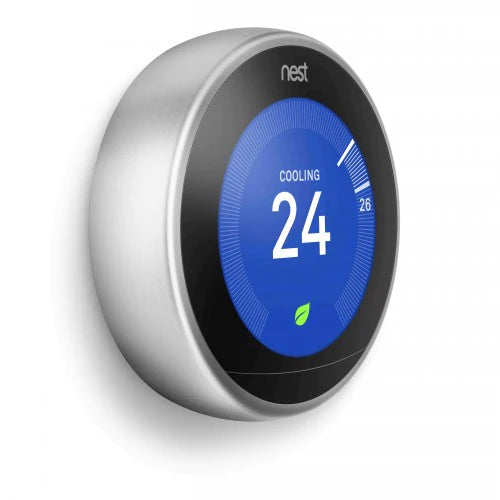Google Nest Learning Thermostat | 3rd Generation | Silver
