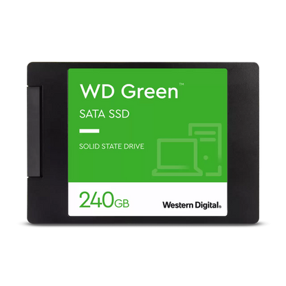 Western Digital 240GB Green SATA III 2.5" Internal SSD Drive | WDS240G2G0A