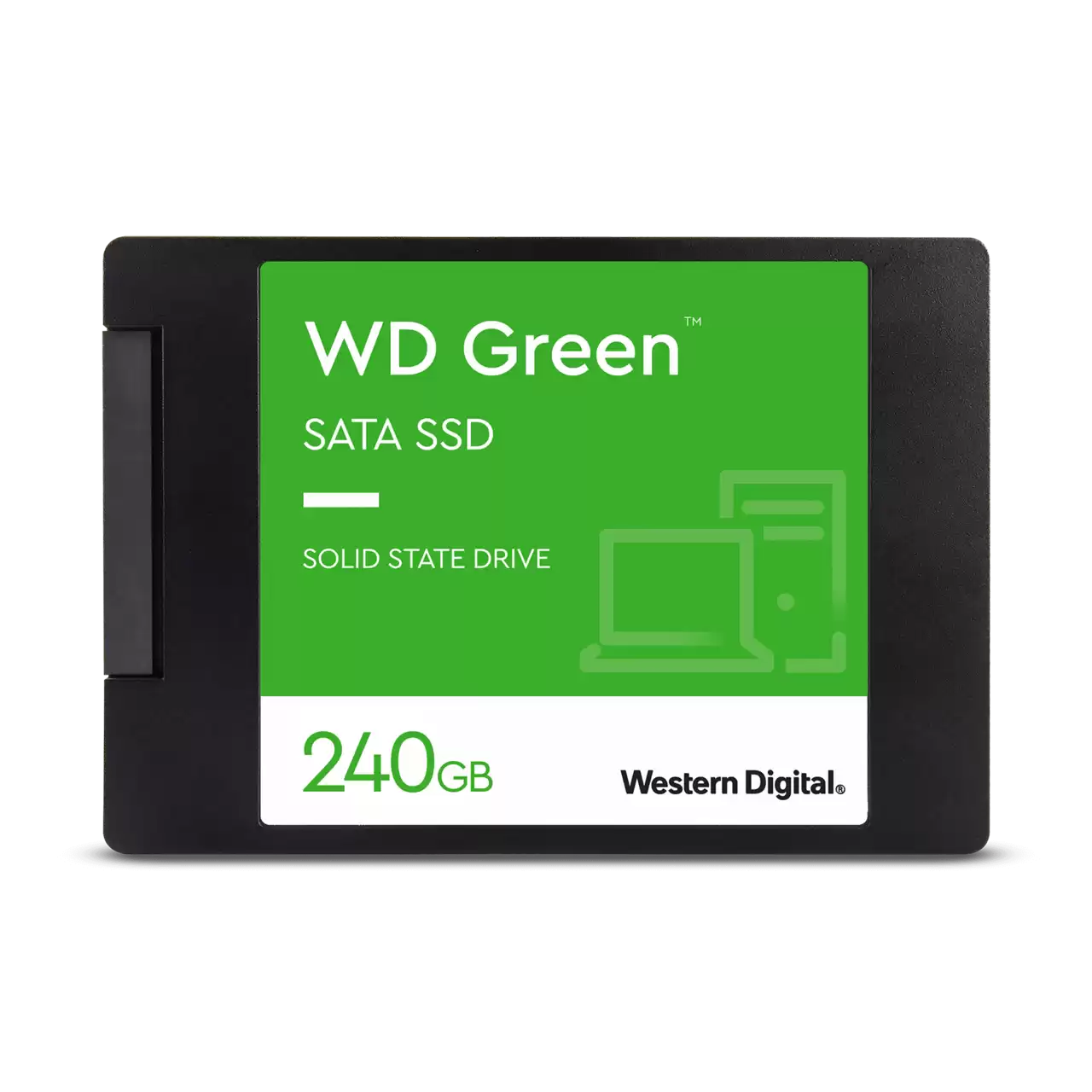 Western Digital 240GB Green SATA III 2.5" Internal SSD Drive | WDS240G2G0A