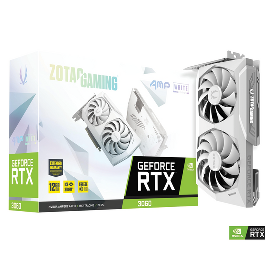 Zotac Gaming GeForce RTX 3060 AMP | White Edition | 12GB GDDR6 | 192 BIT